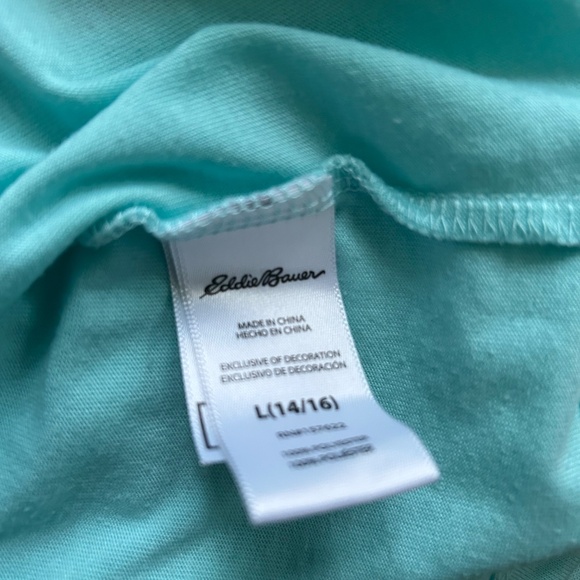 Sale: 5 for $10 - Eddie Bauer Youth 14/16 pj top - Picture 2 of 6